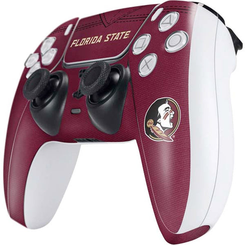 Florida State University Red Jersey PS5 Controller Skin
